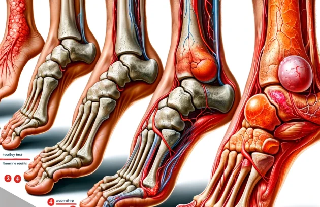 درمان زخم پای شارکو