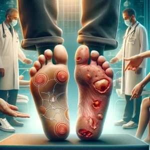 تصویر راهنمای انتخاب کفش مناسب برای پیشگیری از زخم پا و تاول در افراد دیابتی