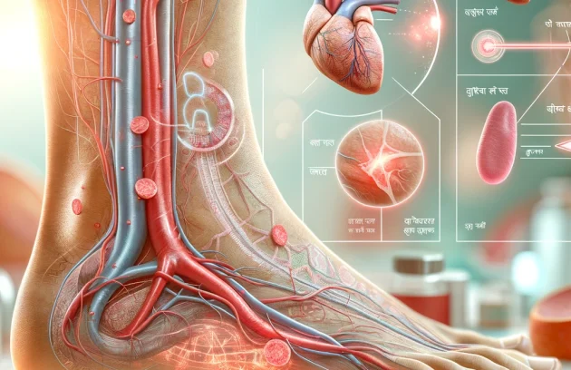نقش حیاتی جریان خون در درمان زخم‌های پاهای دیابتی