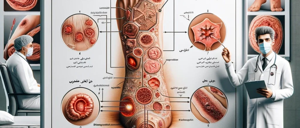 بافت مردگی یا نکروز در زخم: مفهوم، انواع و درمان در کلینیک زخم پاشنه