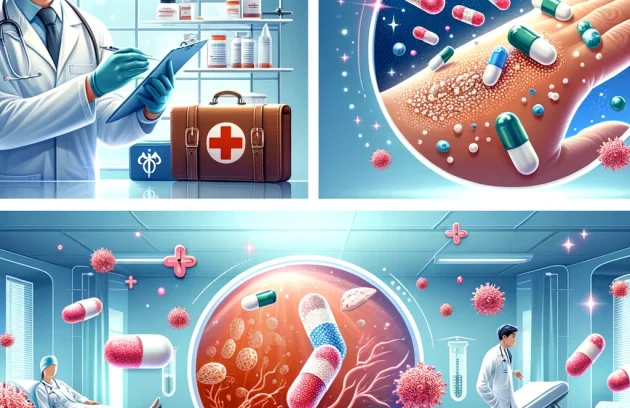 اهمیت استفاده از آنتی‌بیوتیک‌ها در درمان زخم‌ها: پزشک، فرآیند سلولی و بهبود زخم