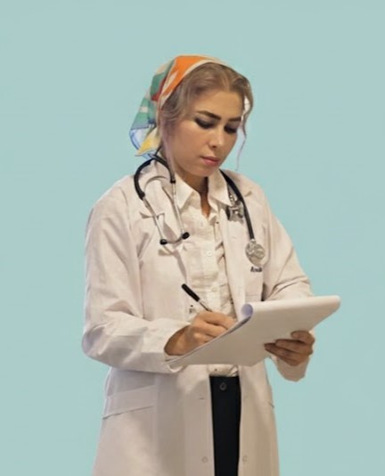 دکتر یکتا محمدی ایروانی متخصص داخلی در کلینیک زخم در تهران پاشنه