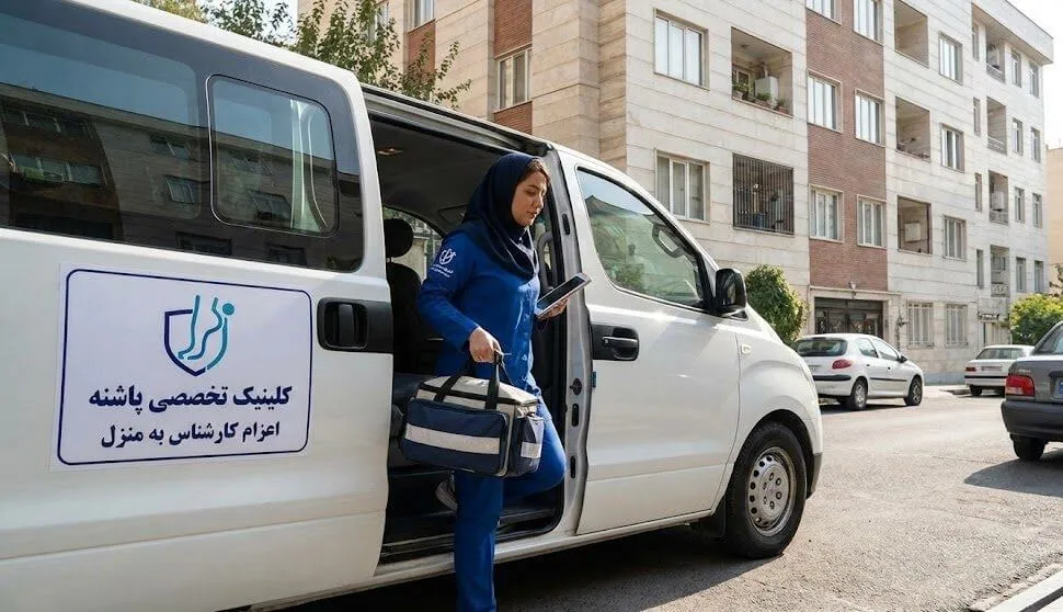 اعزام کارشناس مجهز کلینیک پاشنه برای درمان زخم در منزل بیماران دیابتی و بستر