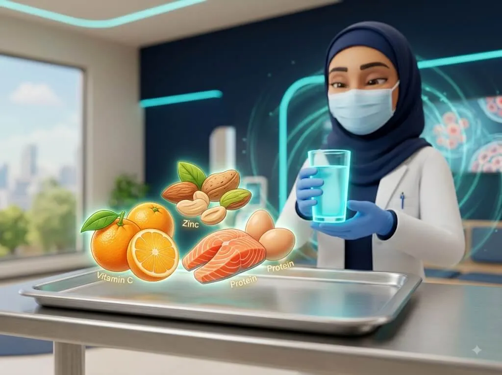 نقش ویتامین‌ها و پروتئین در رژیم غذایی برای ترمیم زخم بستر